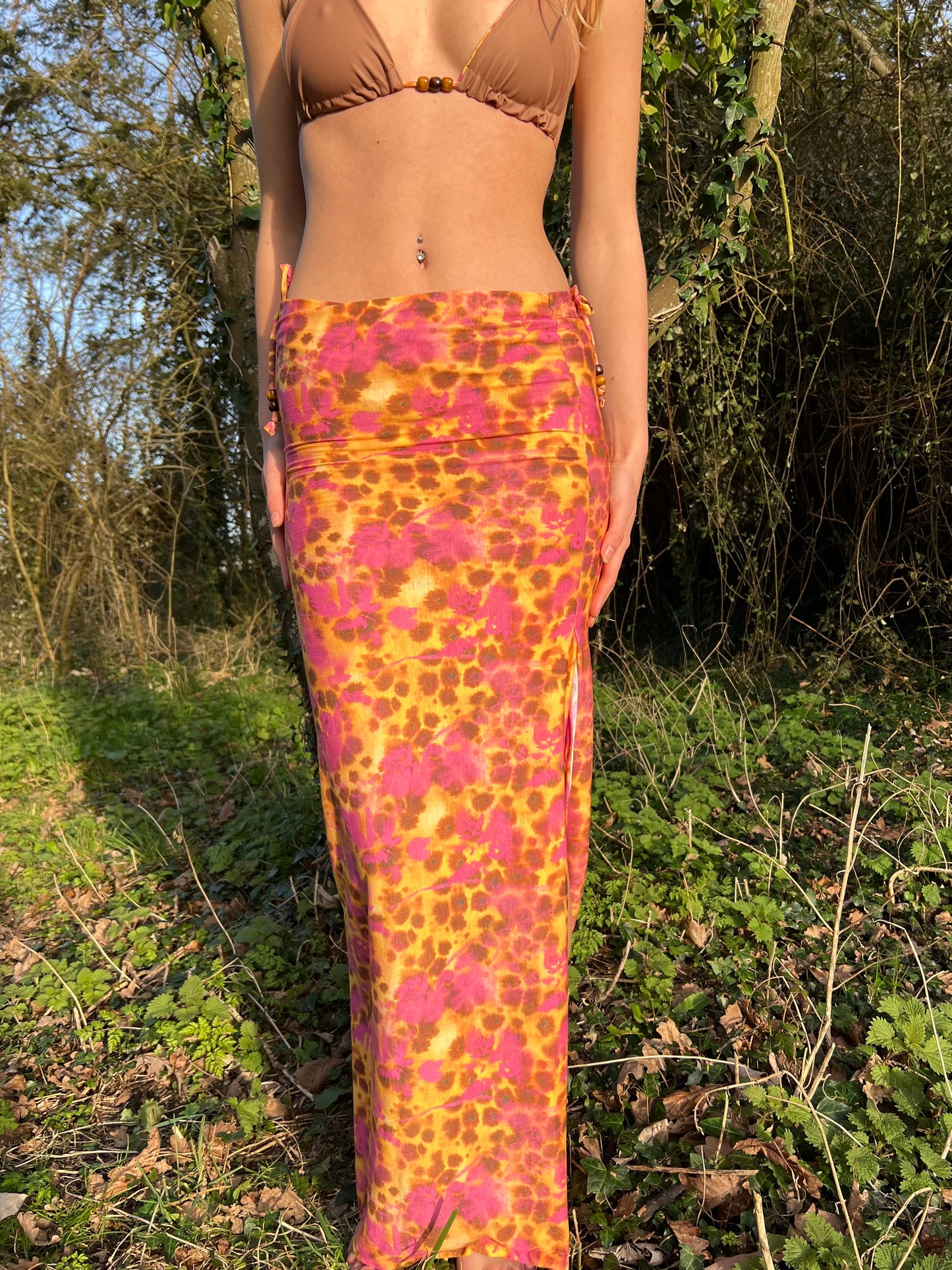 Jungle Blush Custom Skirt