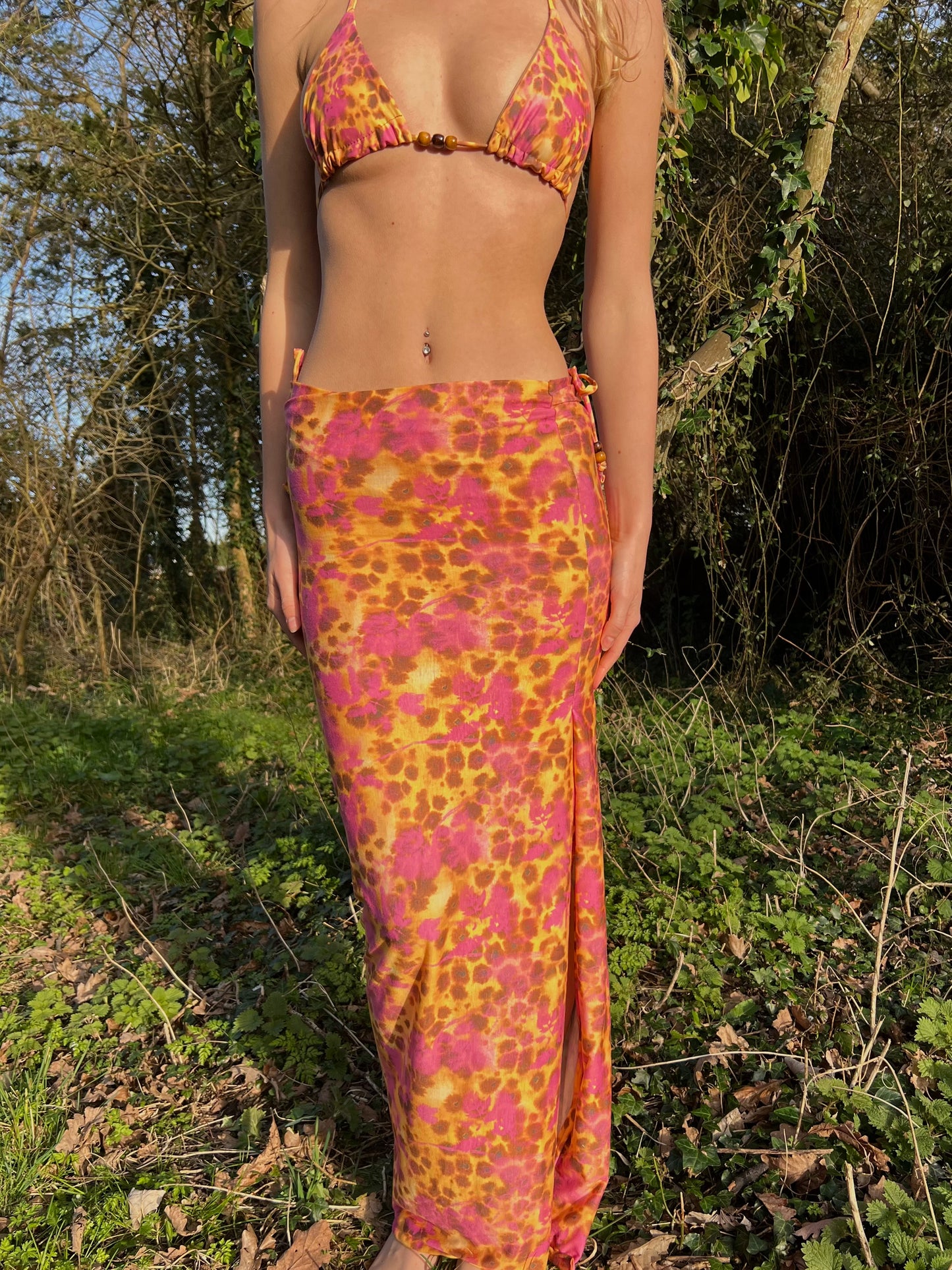 Jungle Blush Custom Skirt